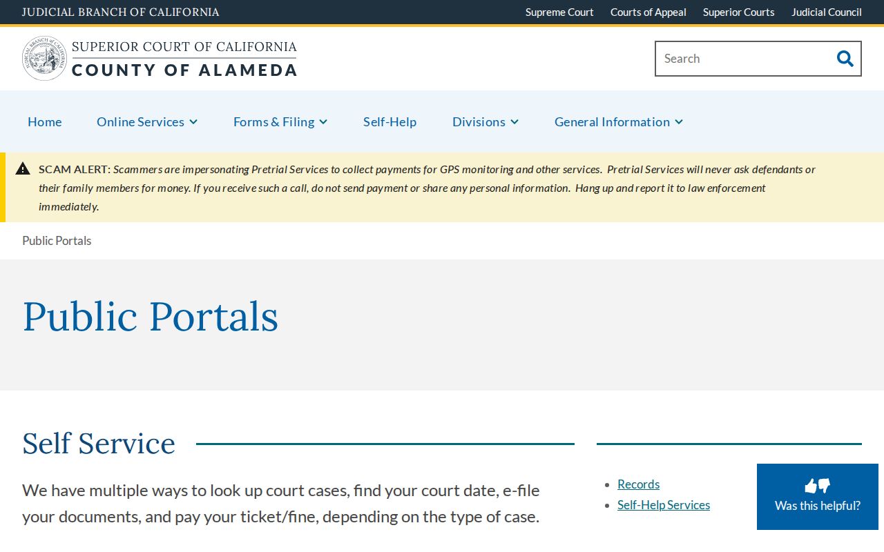 Livermore people search using Alameda court records