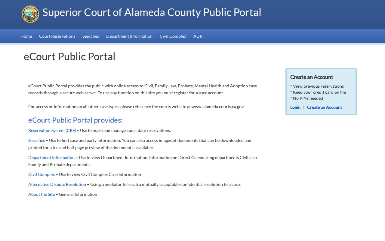 Livermore records search through Alameda eCourt